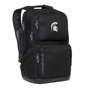 NCAA Michigan State Spartans 17" MVP Backpack - Black - 1 of 3