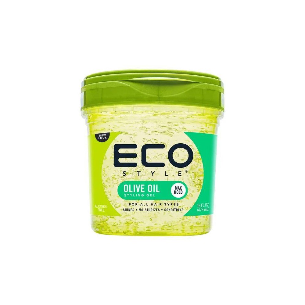 (6 ) ECO STYLE Professional Olive Styling Gel - 16 fl oz 6 