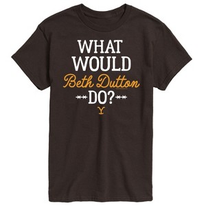 Men's - Yellowstone - What Would Beth Dutton Do Short Sleeve Graphic T-Shirt - 1 of 4