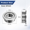 Unique Bargains Durable Chrome Steel Flanged Ball Bearing 10 3mm x 6mm x 2.5mm - 3 of 4