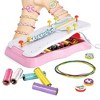 iMountek "DIY Bracelet Making Kit for Kids – Arts & Crafts Set with Beads, Charms & Travel Activity Gift for Girls" Pink - 4 of 4