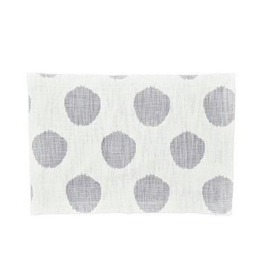 Carol & Frank Dot Gray Placemat Set Of 6 : Target