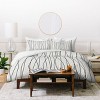 Heather Dutton Linear Cross Stone Duvet Set - Deny Designs - 2 of 4