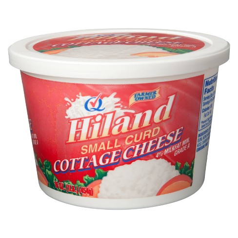 Hiland Small Curd Cottage Cheese 16oz Target