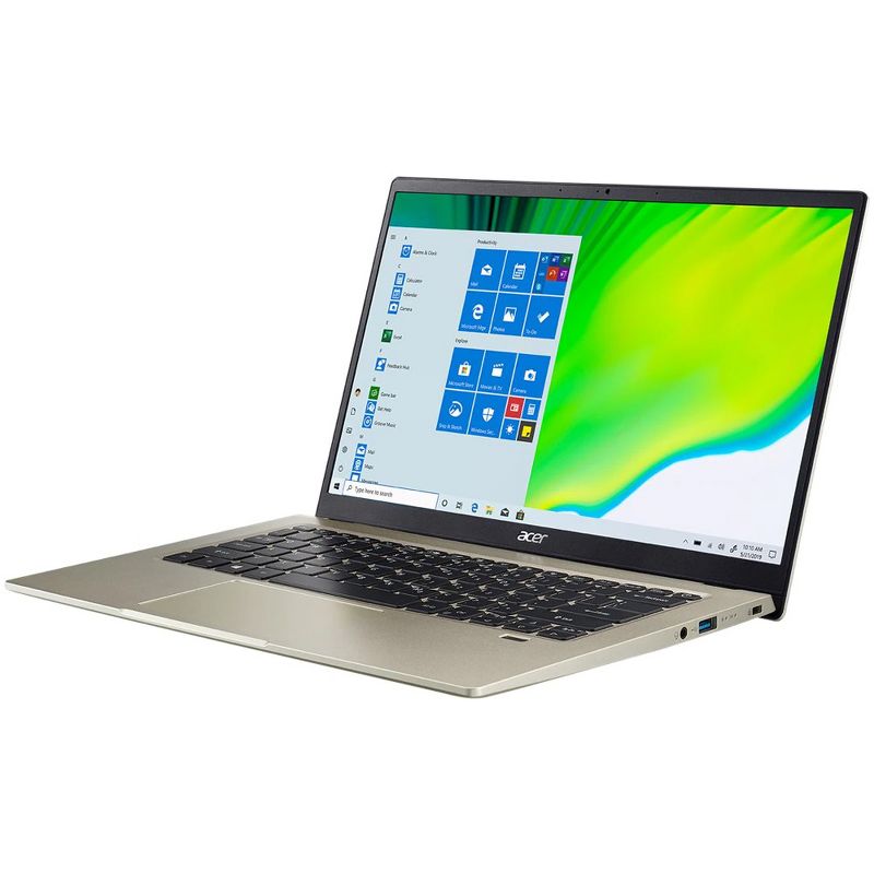 Acer Swift - 14" Laptop Intel Pentium S N6000 1.1GHz 4GB RAM 128GB Flash W10H S - Manufacturer Refurbished, 2 of 5