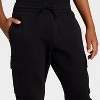 Boys' Active Comfort Fleece Cargo Jogger Sweatpants - All In Motion™ - 3 of 3