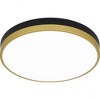 Quoizel Lighting Weldin 1 - Light Flush Mount in  Matte Black Gold - 4 of 4