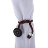 Unique Bargains Ferris Wheel Retractable Buckle Rope Curtain Tie Polyester Plastic 2 Pcs - 4 of 4