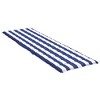 vidaXL Sun Lounger Cushion Blue and white stripe - 4 of 4