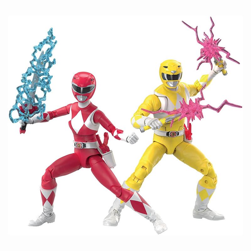 Power Rangers 6 Inch Figure 2 Pack | Swap Yellow and Red Ranger, 1 of 5