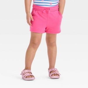 Toddler Girls' Knit Shorts - Cat & Jack™ - 1 of 3