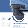 Whisen 4-Piece Set(16/20/24/28 in.) Luggage Sets ABS Lightweight Suitcase with TSA Lock and Rotating Wheels - 2 of 4