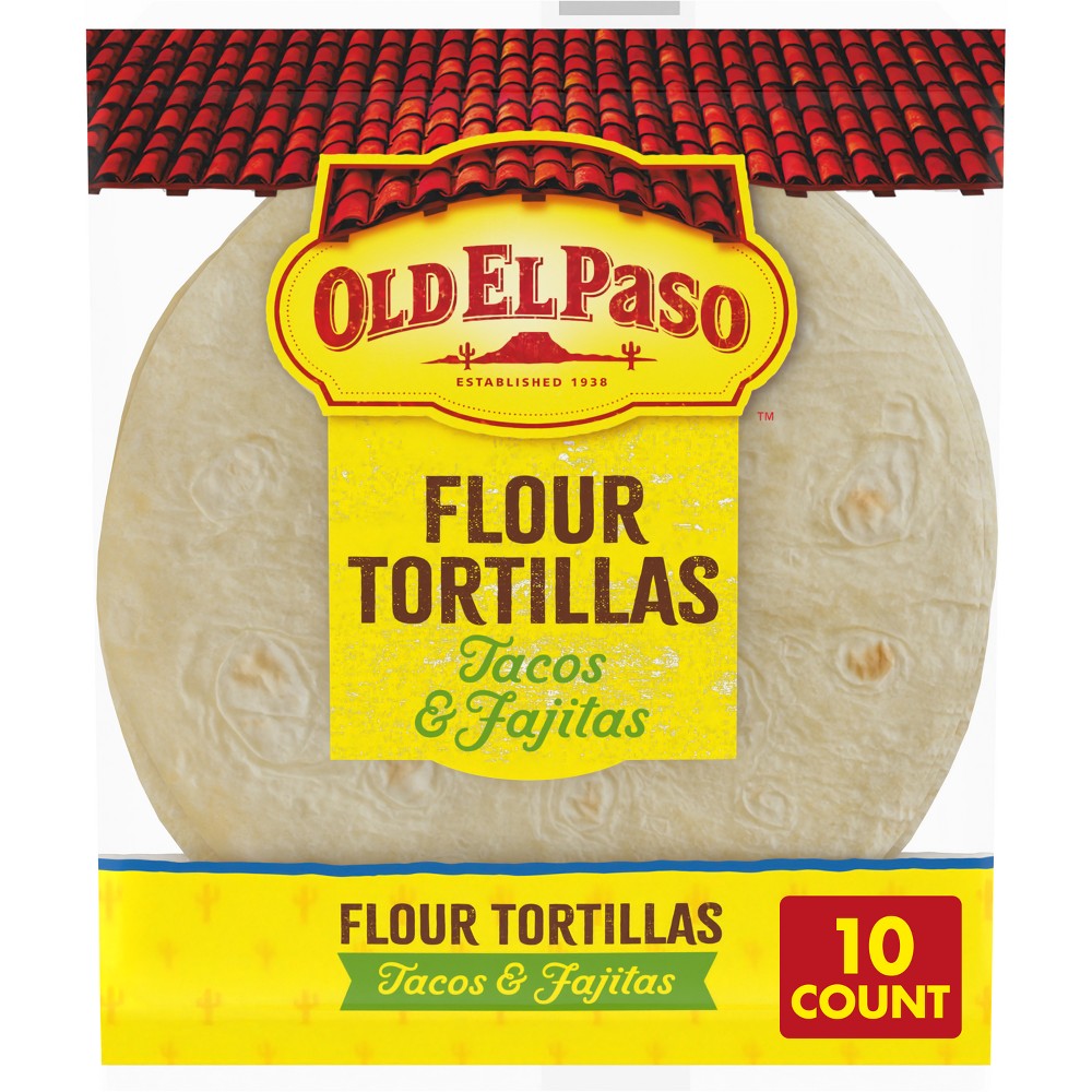 UPC 046000273419 product image for Old El Paso Soft Flour Tortillas - 8.2oz / 10ct | upcitemdb.com