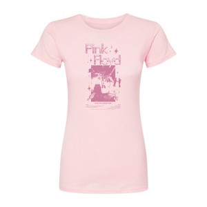 Women's - Pink Floyd - Pink Floyd Live Wywh Fitted Graphic T-Shirt - 1 of 2