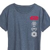 Women's - Star Wars - Darth Vader Icons Short Sleeve Graphic T-Shirt - 2 of 4