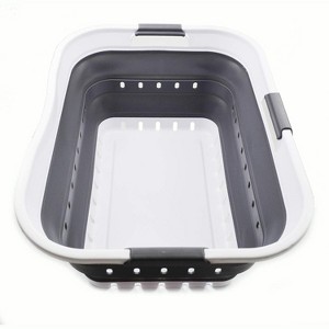SAMMART 42L (11 gallon) Collapsible Plastic Laundry Basket - 1 of 4