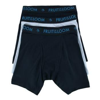 Fruit of the Loom Men's Breathable Underwear, Cotton Mesh - Assorted Color  - Boxer Brief, 2X-Large 