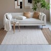 Anji Mountain Suzanie Jute Area Rug Natural/Ivory - 3 of 4