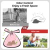 Covfresh Odor Disposal Pet Waste Bags with Easy Tie Handles, Durable & Unscented（Color:Pink) - 3 of 4
