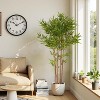 APRILSOUL 70" Artificial Bamboo with Pot，Green - 2 of 4