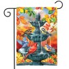 Briarwood Lane Fall Garden Flag 12x18 For Outdoor Bath Time Birds Autumn For Fall Garden Flag Flags For Outside - 2 of 4