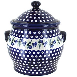 Blue Rose Polish Pottery 1101 Zaklady Cookie Jar - 1 of 1