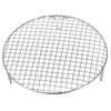 Unique Bargains Stainless Steel Barbecue Grill Net Round Cooling Rack Silver - 3 of 4