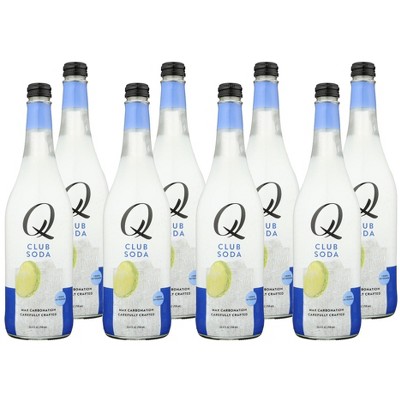 Q Mixers Club Soda - Case of 8/25.4 oz
