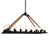 CWI Lighting Ganges 18 Light Up Chandelier With Black Finish - 2 of 3