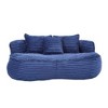 CAVINAS Bean Bag Chair for Adults and Kids, Durable Comfort Lounger High Back Bean Bag Sofa, Indoor & Outdoor - 4 of 4