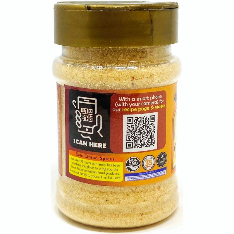 Asafetida (Hing) Ground Gluten Friendly - 3.75oz (106g) - Rani Brand Authentic Indian Products, 4 of 8