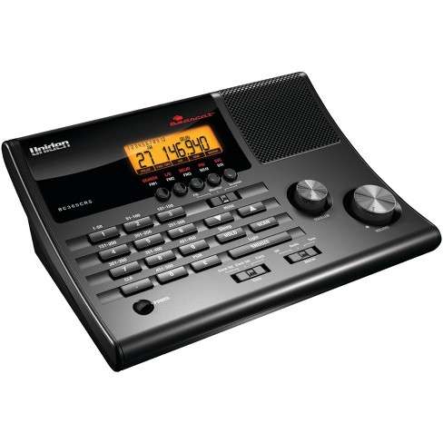 Uniden® 500-channel Radio Scanner With Weather Alert, Black, Bc365crs. :  Target