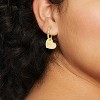Bijoux Sport by Luv Aj MLB Gold Logo Heart Hoop Earrings - 2 of 3