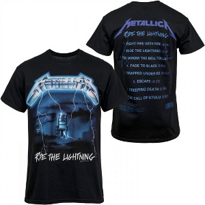 Mens Metallica Ride The Lightning Album T-Shirt - 1 of 4