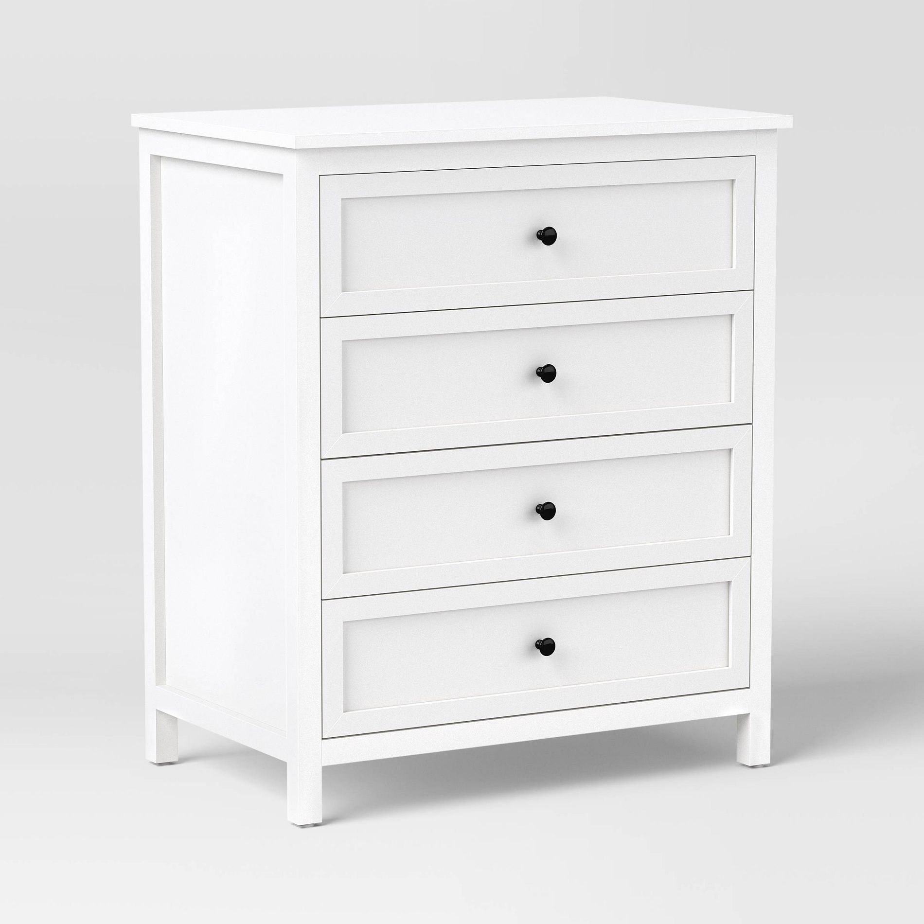 Traditional 4 Drawer Dresser Classic White - Room Essentials™