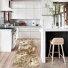 COZONY Washable Abstract Rug, Modern Marble Print Low Pile Carpet for Living Room and Office - 3 of 4