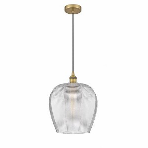 Norfolk - 1 Light Cord Hung Mini Pendant In Industrial Style-15.13 Inches Tall and 11.75 Inches Wide - 1 of 1