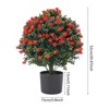 YIYIBYUS Artificial Potted Bushes, Artificial Potted Plants, UV Resistant Potted Plants - 4 of 4