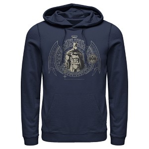 Men's Batman Secret Code Circle Pull Over Hoodie - 1 of 3