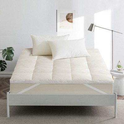 Peace Nest 2" Organic Cotton Goose Feather  Mattress Topper