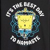 Men's - SpongeBob SquarePants - The Best Day To Namaste Long Sleeve Graphic T-Shirt - 2 of 4