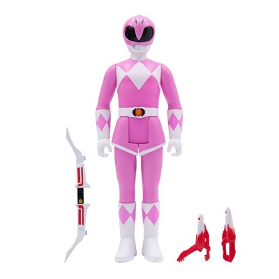 Super7 ReAction Figure: Mighty Morphin Power Rangers - Pink Ranger