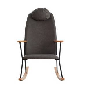 Maliang Adjustable Headrest Pillow Rocking Chair, for Nursery, Bedroom, Living Room - 1 of 4
