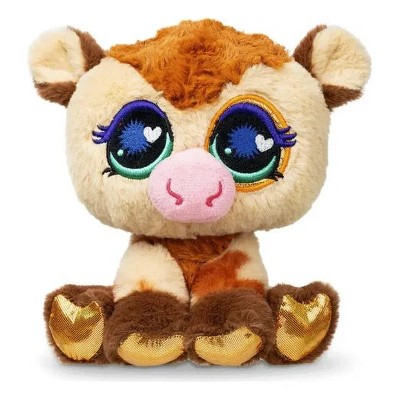 Schylling Littlest Pet Shop Cuddle Plush Giraffe, 6" Soft Stuffed Animal, Ages 4 and Up