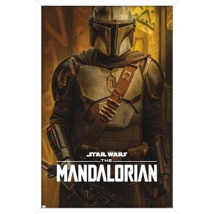 Trends International Star Wars: The Mandalorian Season 2 - Mandalorian Framed Wall Poster Prints - 1 of 4