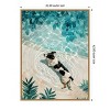 Amanti Art Dogs Life Swimming by Justyna Jaszke Framed Canvas Wall Art - 3 of 4