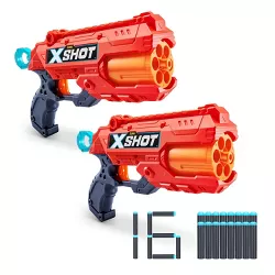 X-Shot EXCEL Reflex 6 Dart Blaster Combo Pack by ZURU