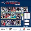 NFL New England Patriots 2025 12"x12" Team Wall Calendar - 4 of 4