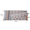 Bacati - Mod Sports Blue Orange Beige Brown Toddler Nap Mat - 4 of 4