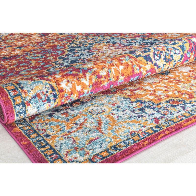 Rugs America Harper Abstract Vintage Area Rug, 4 of 7